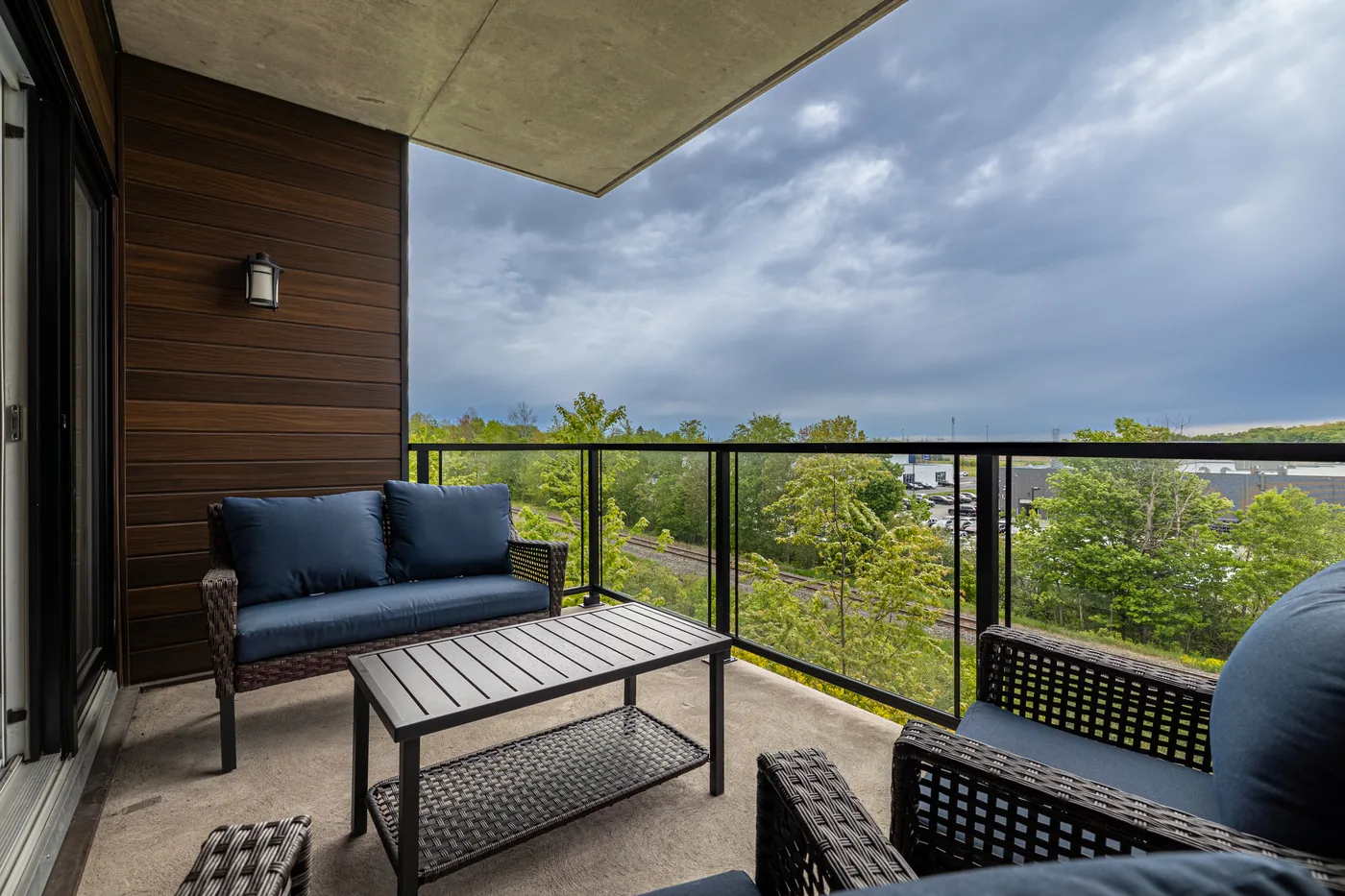 Grand balcon privé